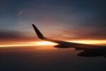Missed flight moment turning into peaceful pause